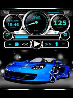 Turbo car player спидометр