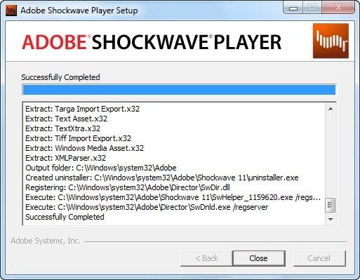 adobe shockwave