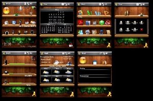 Тема для WAD2 iDiamond Touch (QVGA)