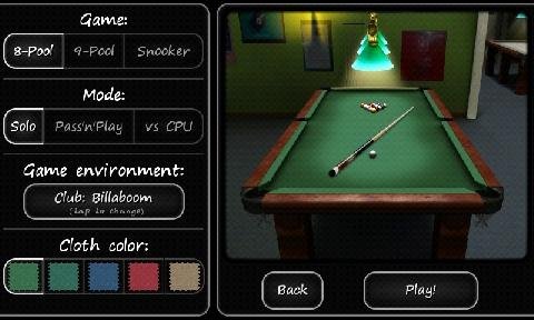 3D Pool Game