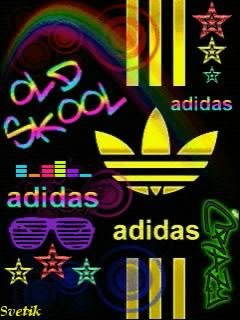Adidas color анимация