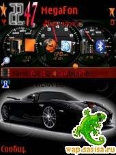 Black avto 001 S60 240x320