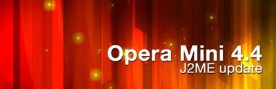 Opera Mini 4.4