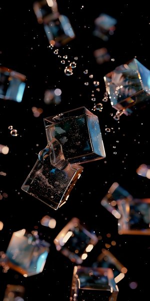 Effect-3d-black-background-and-glass-cubes-161124