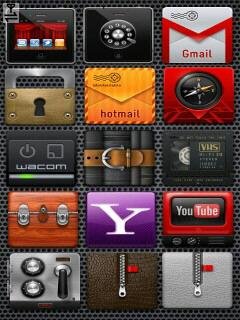 Icons ярлыки на фоне