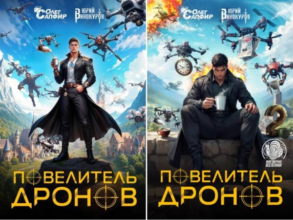 Повелитель дронов [3 книги] (2025-2026) [FB2]