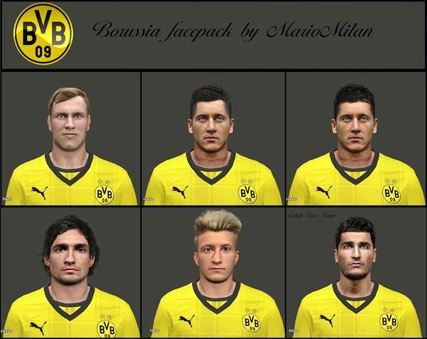 BVB facepack by MarioMilan