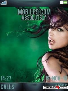 GREEN FACE