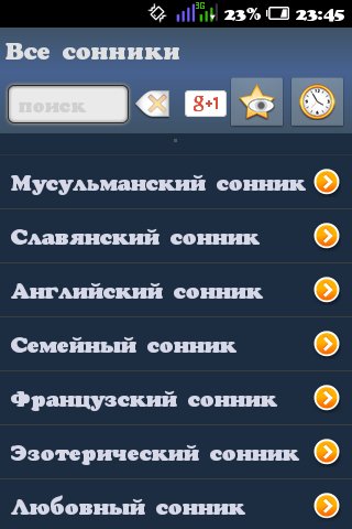 Все Сонники