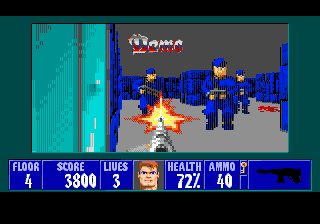Wolfenstein 3D (PD) Demo 140822