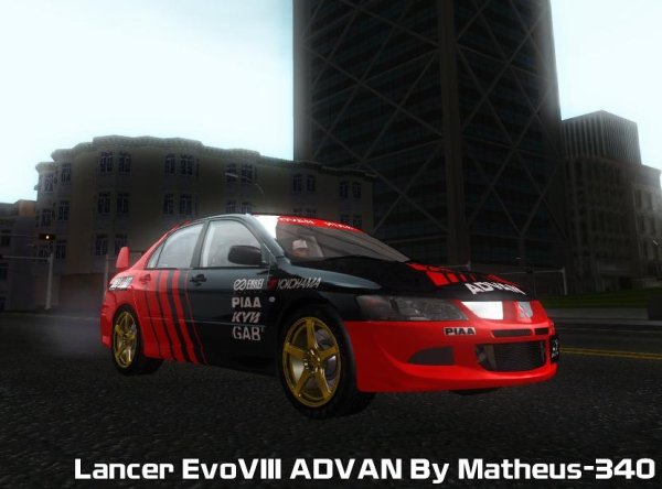 Mitsubishi Lancer Evolution VIII ADVAN