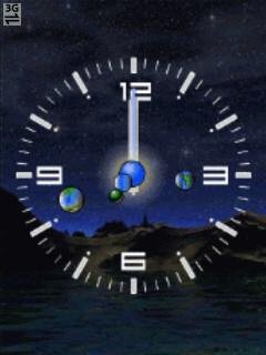 Big clock анимация