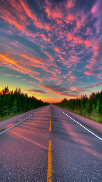 The-day-road-sky-and-cloud-111024