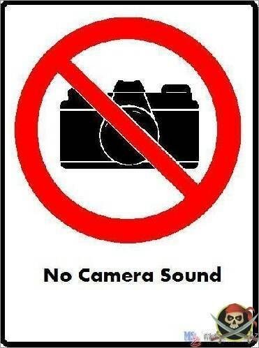 No Camera Sound-