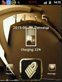 Luxurious Sense Go Locker Theme 1.0 SD
