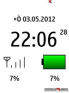 Clock2 indicator S40 6th