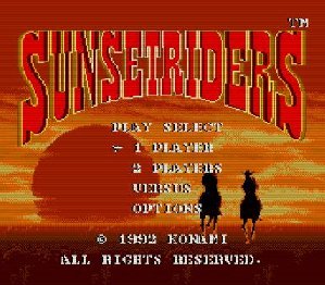 Sunset Riders (U)