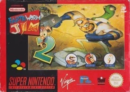EARTHWORM JIM 2 (super nintendo smc)