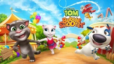 Talking Tom Bubble Shooter Много Денег