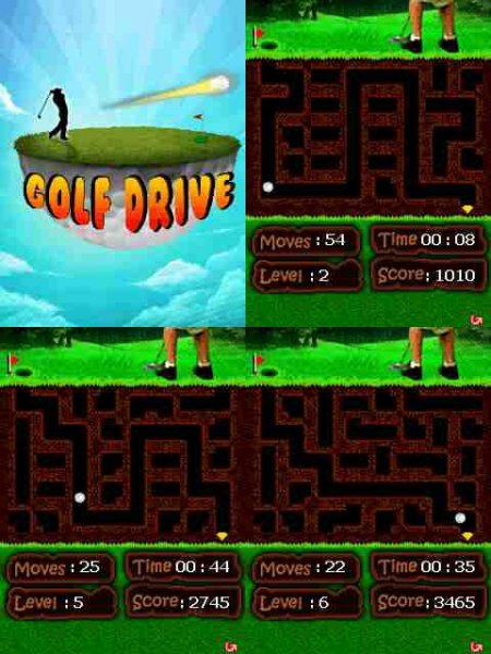Golf Drive 240x320 X2-00