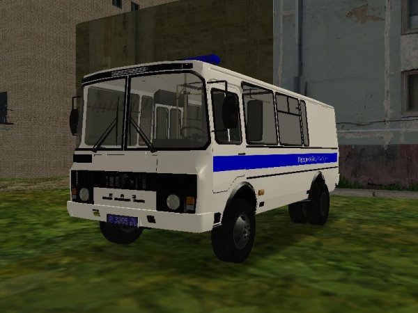 ПАЗ-3205-miliciya