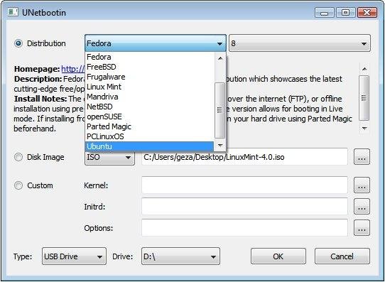 unetbootin - delaem liveusb legko