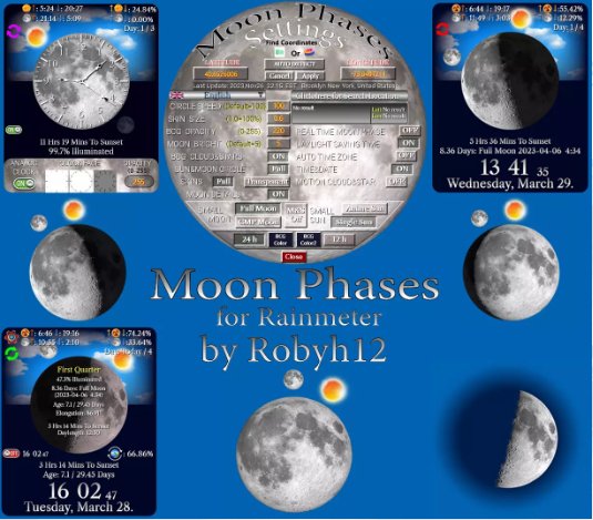Moon Phases v.2.9 Updated 01.27.2024