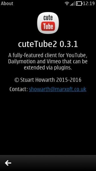 CuteTube2 0.3.1