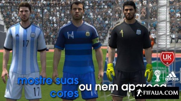 Argentina NT WC 2014 Adidas Pack By Mate