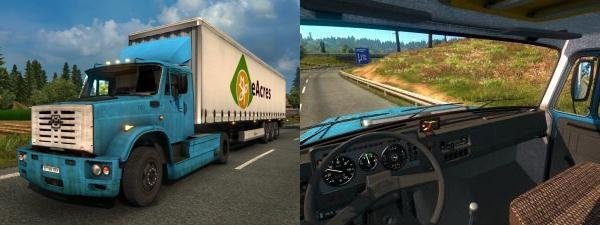 Мод ЗиЛ-4421 версия 1 для Euro Truck Simulator