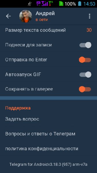 Telegram 3.18.0 9571 Mod Rus
