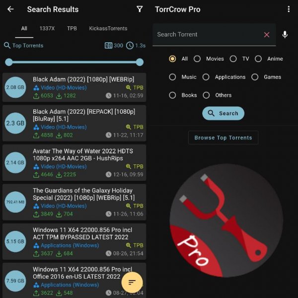 TorrCrow Pro v27.4.0 [Mod] (arm64-v8a)