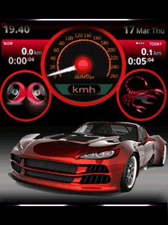 Turbo car спидометр