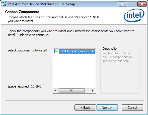Intel Android Drv Setup v1.10.0