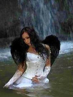 Demon and angel