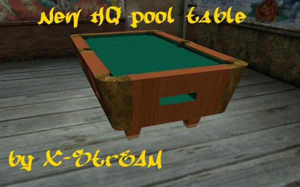 HQ pool table