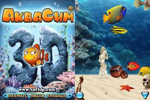 AquaSim 3D 240x320 medium rus