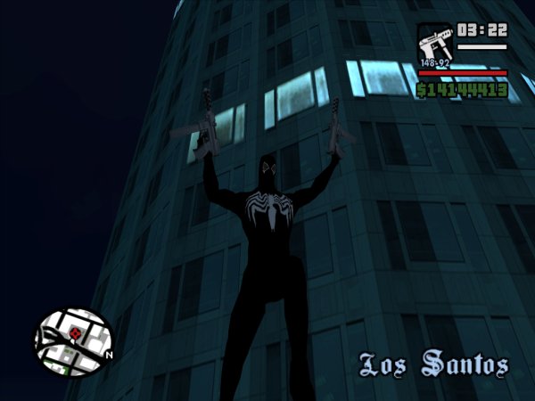 sbider man black
