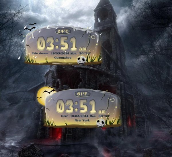 The Grave Widget