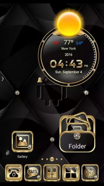 TSF NEXT DIAMOND ANDROID THEME - v 1.0