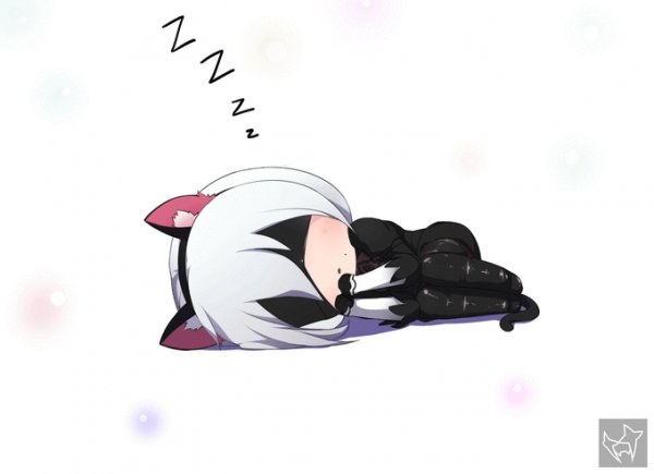 2b sleeps gif