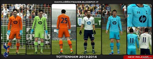 Tottenham Hotspurs GDB Kit 13-14 by diav
