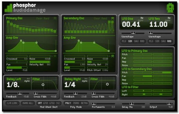 Audio Damage Phosphor 1.0.0