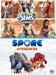 Spore Creatures and The Sims 3 World Adv