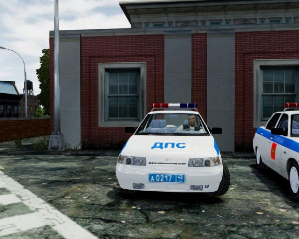 GTA 4 ВаЗ 2110 ДПС