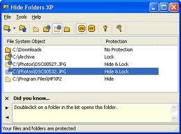 Hide Folders XP