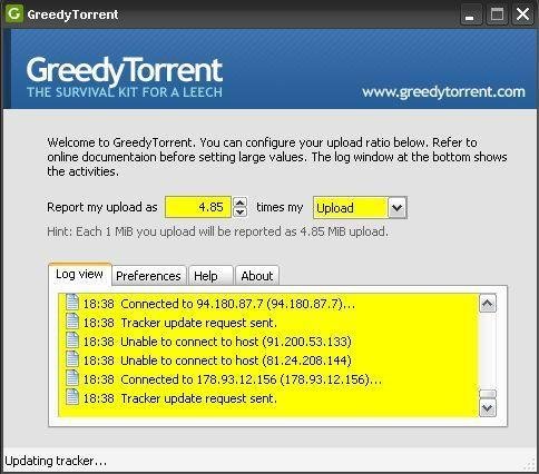 Greedy Torrent