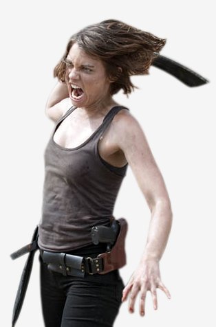 maggie render the walking dead by twdmeu