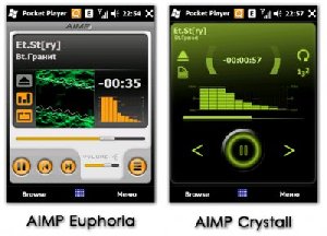 Два скина для Pocket Player на тематику