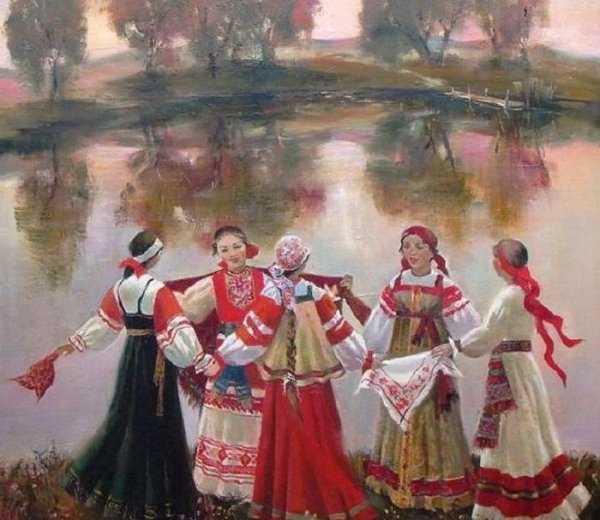 Русские Народные Песни - В лунном сиянии